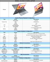 I5 Notebook generasi ke-8, Laptop 15.6 "8279U 8G/16G RAM, 256G/512G ROM untuk belajar/kantor