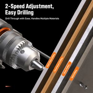 220V Household Drill, Corded European Standard Multi-functional Power <b>Tool</b>, <b>Small</b> Drill PICUSDZ12 European Standard Compliant Wi - Product Image 3