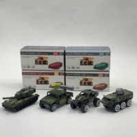 Ensemble de voitures miniatures en métal à friction : hélicoptère militaire, camion de course, camion de police, camion de pompier, camion d'ingénierie pour enfants