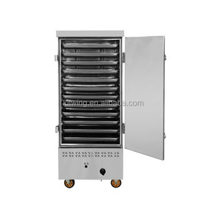 Prix d'usine commercial de machine de vapeur de riz de gaz d'acier inoxydable pour des approvisionnements d'hôtel et de restaurant - Product Image 3