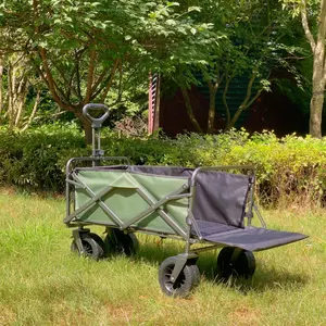 Wagon Camping Trolley/Elektrische Wagon Kar/Kleinere Elektrische Off-Road Strandwagen Strandwagen Met Tas