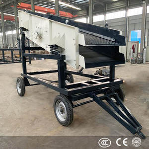 Pequeña Planta de Cribado Portátil, Proveedores de Cribadoras Móviles para Cantera de Agregados y Piedra, Criba Vibratoria - Product Image 4