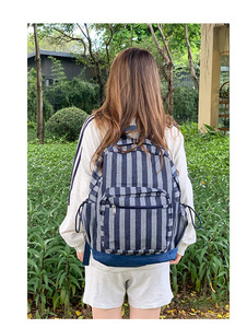 <span class=keywords><strong>Zaino</strong></span> con Logo personalizzato Vintage College <span class=keywords><strong>rosso</strong></span> con stampa a stelle rosse grande borsa per studenti universitari Casual da <span class=keywords><strong>donna</strong></span> <span class=keywords><strong>zaino</strong></span> da scuola - Product Image 5