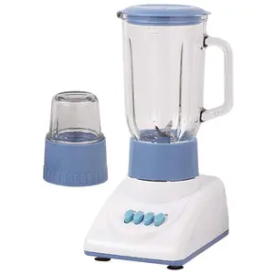 Diskon besar peralatan dapur Blender buah Vietnam 400W 1L kaca stoples besar penggiling kaca 2 kontrol kecepatan Blender makanan