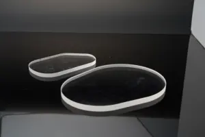 Verre optique de forme spéciale vierge silice fondue K9