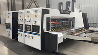 Machine de découpe automatique à fentes modèle 1224 à fonctionnement stable, impression deux couleurs pour l'industrie de l'emballage