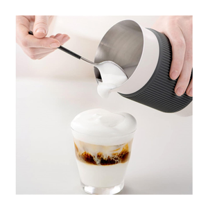 เครื่องชงกาแฟเอสเพรสโซ่พร้อมฟองนมหม้อม็อกก้าไฟฟ้าลาเต้คาปูชิโน่แมคคิอาโต้การทำงานแบบคลิกเดียว - Product Image 5