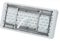 EASTOMMY Table de refroidissement de glace pliante en plastique de haute qualité, Table de refroidissement de glace en plastique de 6 pieds