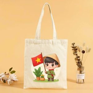 Sac promotionnel en toile de coton avec logo personnalisé, écologique, réutilisable, vente en gros pour la promotion de marques et les événements d'entreprise - Product Image 3