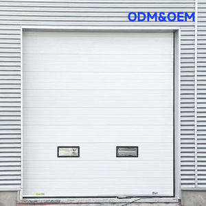 Conception moderne <span class=keywords><strong>Porte</strong></span> <span class=keywords><strong>de</strong></span> <span class=keywords><strong>garage</strong></span> <span class=keywords><strong>sectionnelle</strong></span> industrielle électrique avec volet roulant en acier pour entrepôt avec surface finie - Product Image 6