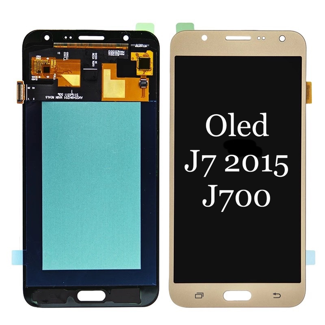 Chinese Wholesale Display Mobile Repair Parts Lcd Screen Pantalla J7 Amoled for samsung J700