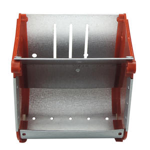 سهل التجميع قادوس مزرعة أرنب 12 أو 15 أو 20 أو 25 أو قفص تغذية أرنب صندوق قفص تغذية أرنب - Product Image 5