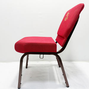 Vente en gros de chaises de haute qualité au design classique pour le culte de <span class=keywords><strong>l</strong></span>'évêque de <span class=keywords><strong>l</strong></span>'église Chaises de théâtre populaires imbriquées - Product Image 2