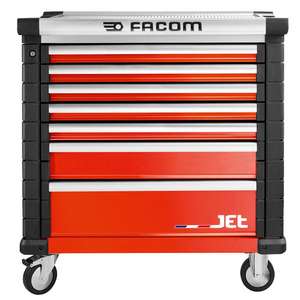 FACOM - JET.7M4A Armoire à roulettes JET avec 7 tiroirs et 4 modules pour tiroir (vide)-EAN 3662424106767 ROLLING WORKSHOPS - Product Image 1