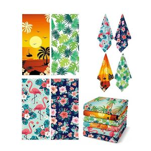 Serviette de sport, de yoga, de plage et de fitness personnalisée, nouvelle, violette, à séchage rapide, pour la vente en gros - Product Image 4