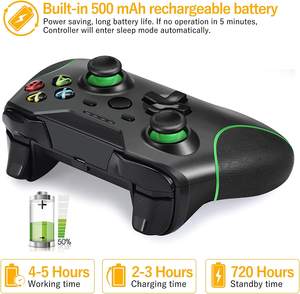 จอยควบคุมเกมไร้สาย2.4G สำหรับ Xbox One อุปกรณ์เสริมสำหรับเกมแพดสำหรับสมาร์ทโฟนแอนดรอยด์/จอยสติ๊กสำหรับ PS3 - Product Image 4