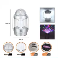 Nouvelle Lampe de Camping Portable LED ABS Transfrontalière, Carrée, Colorée, Rotative, d'Urgence, Multifonction, avec Batterie au Lithium, IP65