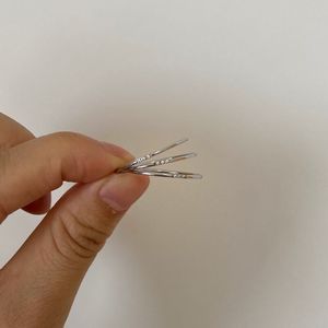 Joias Joolim Atacado Anéis Delicados Banhados a Ouro <span class=keywords><strong>18K</strong></span> Anéis de Aço Inoxidável com Zircônia para Mulheres - Product Image 2