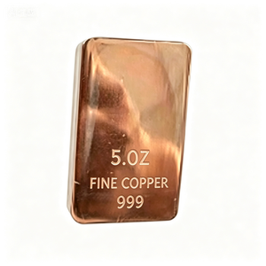 แท่งทองแดงขัดเงาขนาด 5 ออนซ์ - Product Image 3