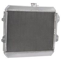 GTGMOTO Nouveau Radiateur en Aluminium à 3 Rangées à Flux Descendant pour HILUX RN85 RN90 22R 2.0L Essence MT (1988-97)