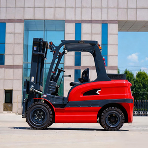 Spedizione Gratuita Carrello Elevatore Idraulico Mini da 1,5-4 Tonnellate con Altezza di Sollevamento 3-6M per Terreni Agricoli in Vendita - Product Image 1