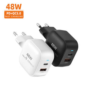 Caricabatterie GaN 48W ad altissime prestazioni con supporto per PPS e QC 3.0 per una ricarica rapida di USB-C e dispositivi USB-A - Product Image 1