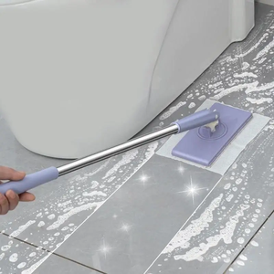 Hands-Free Flat <b>Mop</b> – Clamp Cloth Design, No Dirty Towel, Small Household Cleaning Tool – Reusable Microfiber <b>Mop</b> for Floor, Win - Product Image 6