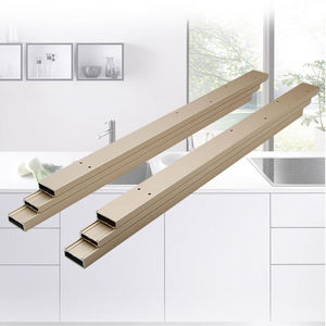 Table d'îlot de cuisine moderne GQK avec console de salle à manger extensible et mécanisme coulissant pliable pour utilisation en extérieur et en camping-car - Product Image 2