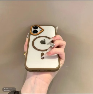 Custodia alta trasparente con bordo morbido per Apple per <span class=keywords><strong>iPhone</strong></span> 15promax 16 più nessuna ingiallimento acrilico per ragazza custodia per telefono per Pc - Product Image 3