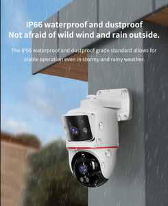 กล้องวงจรปิด 4MP Camhi ซูมออปติคอล แบบโดม ติดตั้งบนเสา รองรับการเชื่อมต่อเสียงสองทาง ระบบ IP Wifi PTZ เลนส์คู่ - Product Image 6