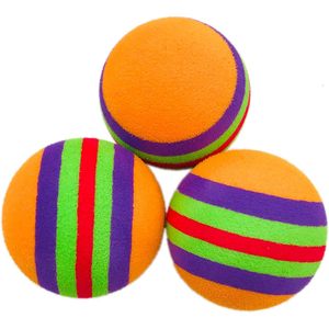 Pet Show – jouets pour chats et petits chiens, 15 pièces, boules en mousse arc-en-ciel de 1.4 pouces, jouets interactifs anti-ennui pour chats d'intérieur et petits chiens - Product Image 6