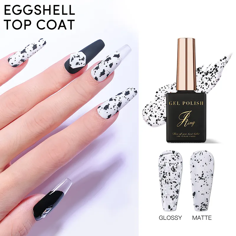 Jting Geen Veeg Hoge Glans Ei Shell Eierschaal Gel Top Coat Nail Uv Gel Polish Oem Aanpassen Prive Merk Label