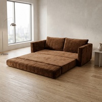 Canapé-lit modulaire pliable convertible avec compression sous vide et mousse à mémoire de forme