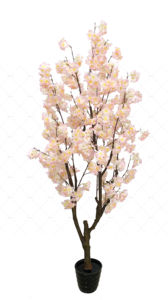 Décoration intérieure Ornements <span class=keywords><strong>Pot</strong></span> noir cerisier artificiel <span class=keywords><strong>en</strong></span> plastique Vente <span class=keywords><strong>en</strong></span> gros pour fleurs artificielles Cerisier <span class=keywords><strong>en</strong></span> <span class=keywords><strong>pot</strong></span> - Product Image 3