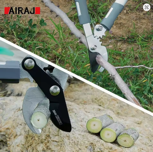 AIRAJ Sk5 Électrique Bypass Trimmer Lopper Ratchet Télescopique Jardin Cisaille pour Élagage Des Arbres DIY Jardinage avec Métal Bonsaï Plante - Product Image 6