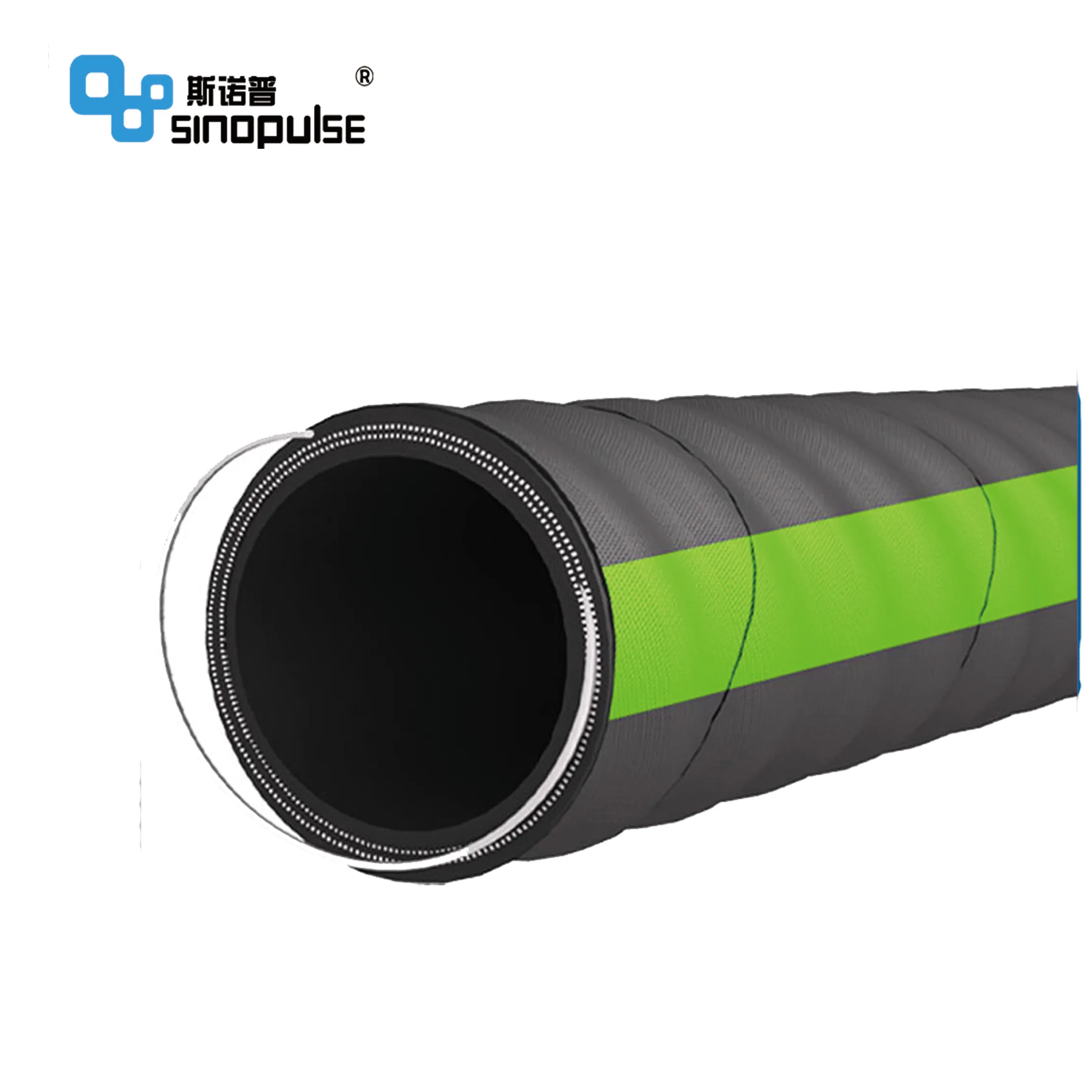 high quality Water pump suction and delivery flexible rubber hose china whole sale