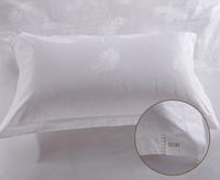 Parure de Lit en Percale de Coton Égyptien 350 Fils Haut de Gamme Effet Satin pour la Maison
