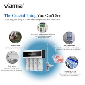 Điện tankless dưới-chìm thẩm thấu ngược lọc nước 4-giai đoạn lọc 500 GPD tốc độ dòng chảy thân thiện với môi cho hộ gia đình - Product Image 3