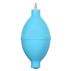 Pompe soufflante en caoutchouc bleue 100 ml pour le nettoyage des objectifs d'appareil photo - Product Image 1