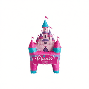 Party Love Piata Château Princesse 43x43cm 12 Pièces Sac - Product Image 2