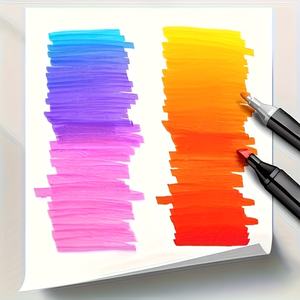 Art 168 Farben Dual Tip Alkohol basierte Kunst marker Büro lieferant Permanente Markierung stifte zum Zeichnen von Textil markern - Product Image 4