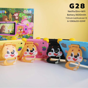 Tableta Infantil de Aprendizaje GVILL G28 2026, Nuevo Diseño, Pantalla LCD de 7.0 Pulgadas, 1024x576, 1.5GHz, WiFi/Unicom-3G, <span class=keywords><strong>Netflix</strong></span>/sim - Product Image 6
