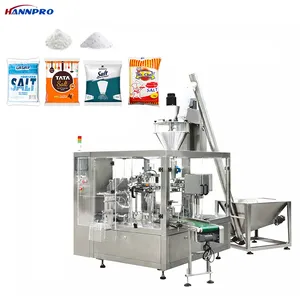 20g to 2kg Plastic Premade Stand Up Zipper Bag Particles Doypack Powder Automatic Salt Filling Packing Machine