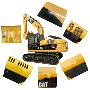 Radiateur d'air de pompe hydraulique de haute qualité pour porte latérale d'excavatrice CAT320D, compatible avec les marques Caterpillar, pièces pour CAT 329D 330D 336D - Product Image 1