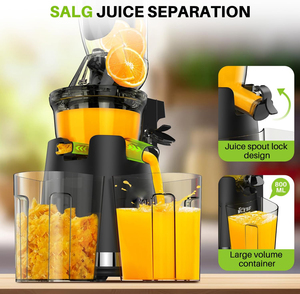 Electric Household Citrus <b>Juicer</b> Multifunctional Slow <b>Juicer</b> with Quiet Motor Automatic Residue Separation for <b>Fruits</b> <b>Vegetables</b> - Product Image 4