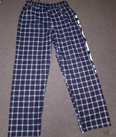 Pantalon de Pyjama en coton imprimé pour femmes, décontracté, taille élastique, avec cordon de serrage, à carreaux,