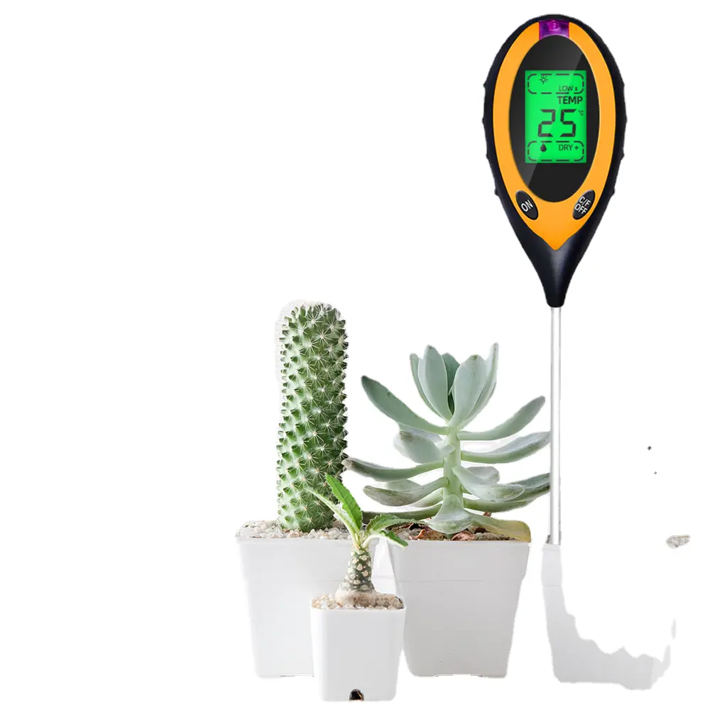 Phát triển hệ thống trong nhà vườn bầu đất Tester nhà máy PH meter độ chính xác cao đất thăm dò kiểm tra độ ẩm đất Meter