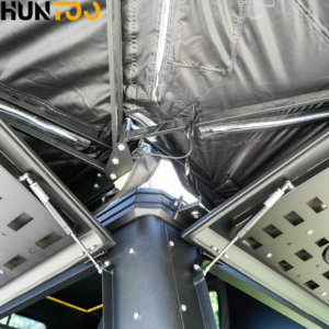 Huntoo Wholesale Manufacturer Triangle Sunshade Car Roof <b>Tent</b> Outdoor Camping Travel Four Season Double Layer Huntoo <b>Pickup</b> Truc - Product Image 3