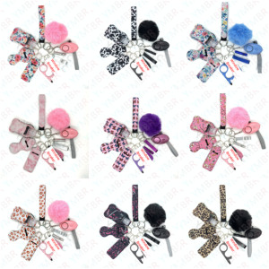 Siêu Tự Vệ Sản Phẩm Cho Phụ Nữ Món Quà Thiết Lập Tự Vệ Keychain Tự Bảo Vệ Công Cụ Thiết Lập Báo Động Móc Chìa Khóa - Product Image 5