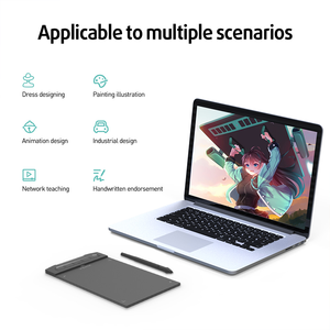 Tableta Gráfica Ultrafina de 6*3.75 Pulgadas con Lápiz sin Batería, 8192 Niveles de Presión, Soporte USB y OTG <span class=keywords><strong>para</strong></span> Artistas y Diseñadores - Product Image 5
